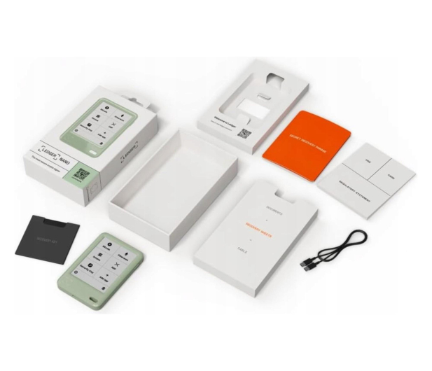 Ledger Nano Gen 5 Matcha Green Crypto Hardware Wallet with Recovery - 1539845 - zdjęcie 4
